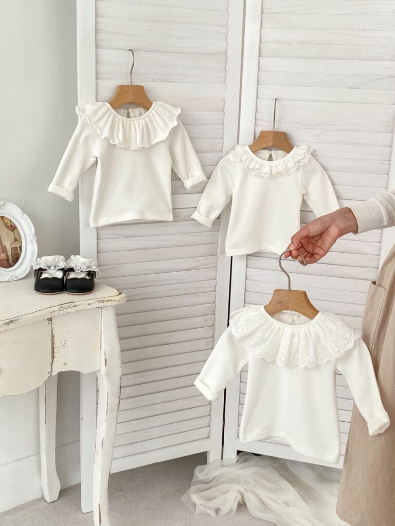 Baby White Pullover 1