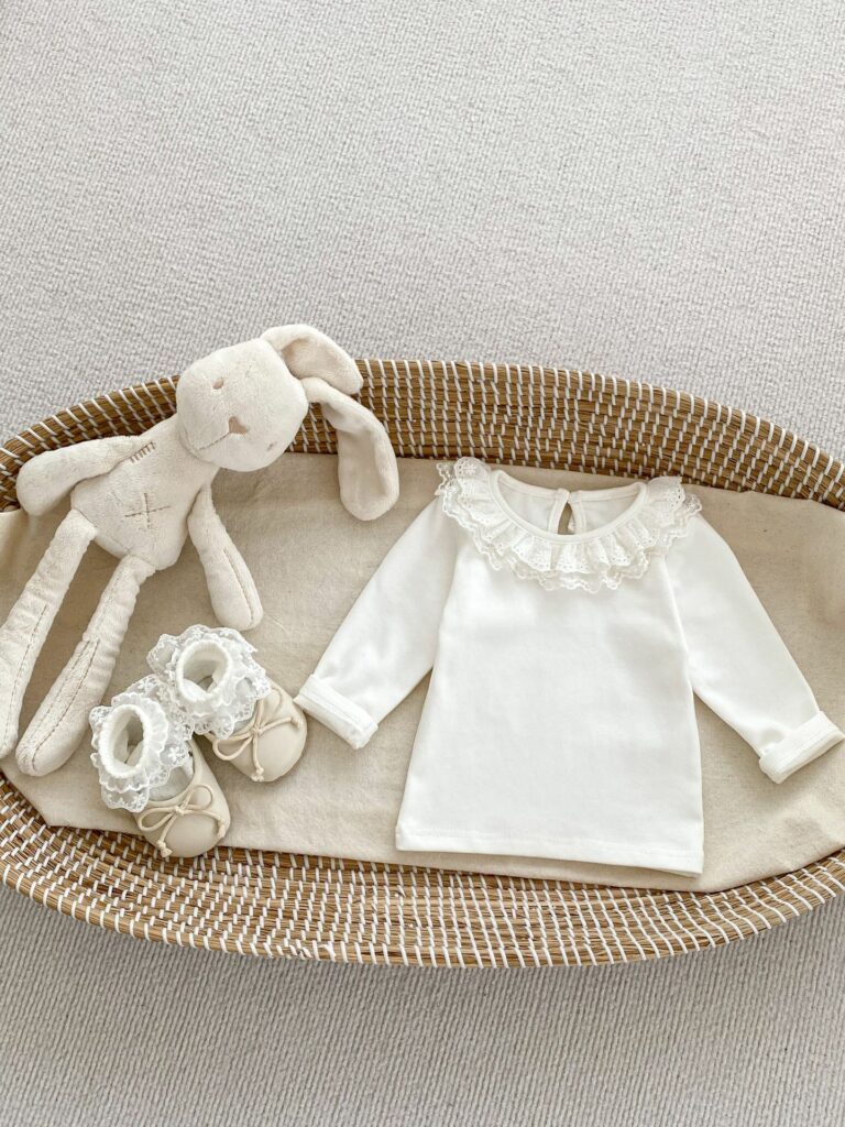 Baby White Pullover 6