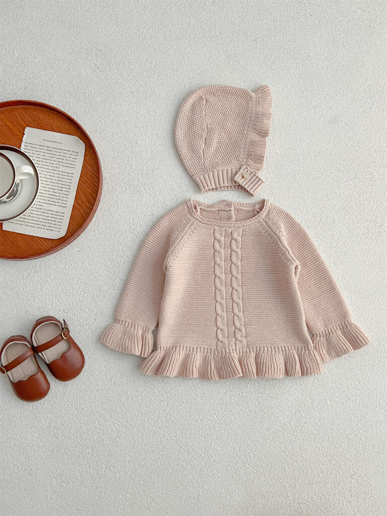baby girl sweater set 3