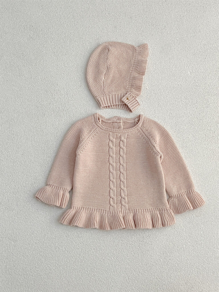 baby girl sweater set 1