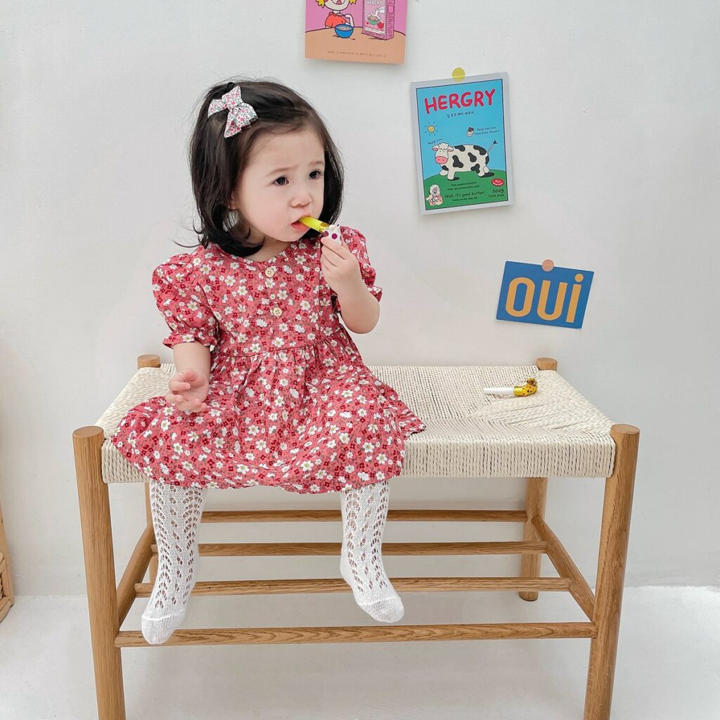 Floral Dress for Girls Wholesale 3