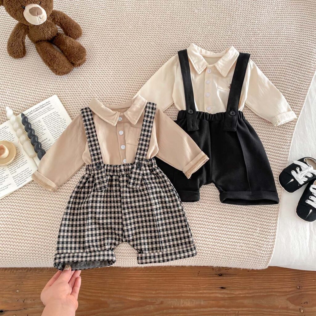Baby Kids Overalls Clothing Sets on Sale 1