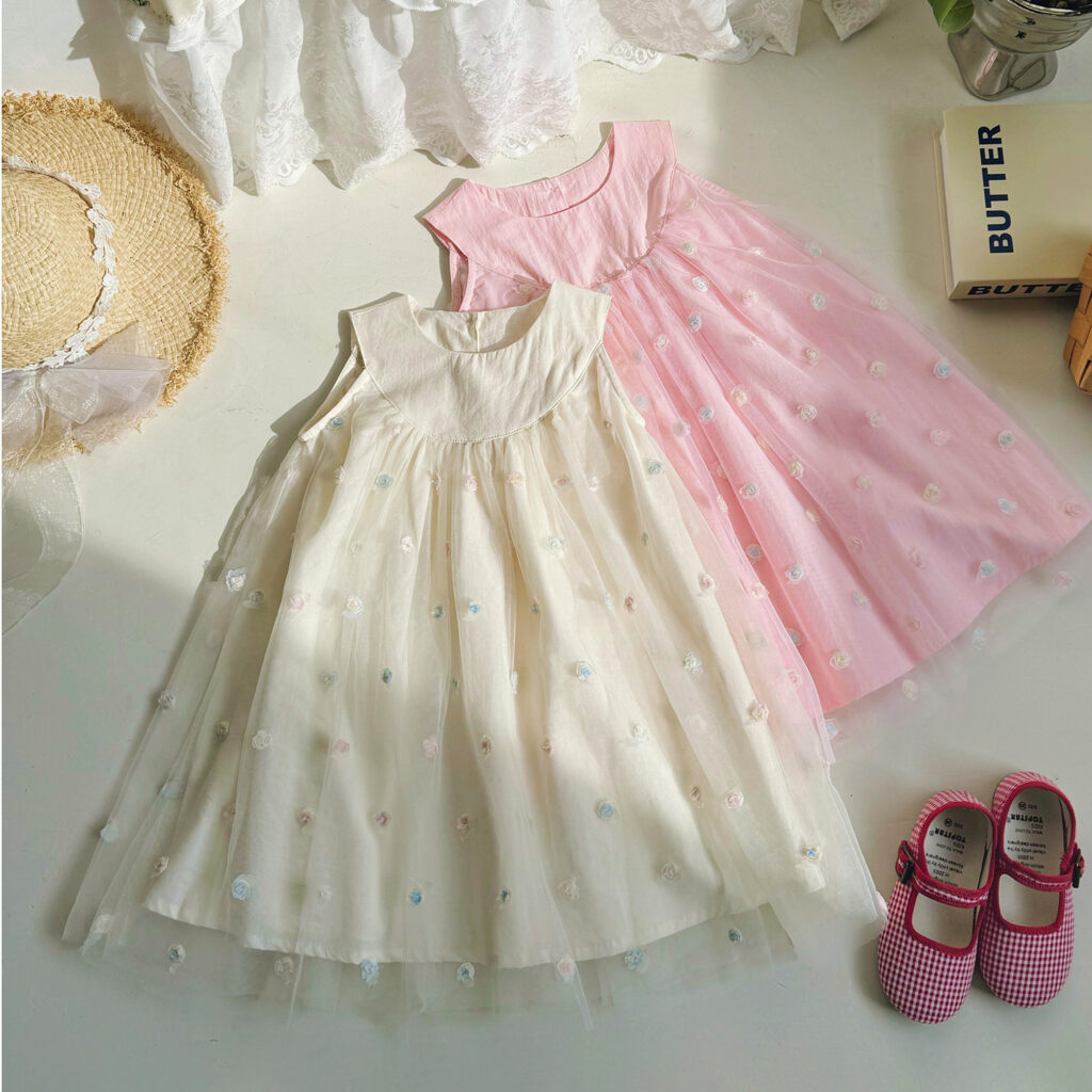 Sleeveless Dress for Girls Wholesale 1