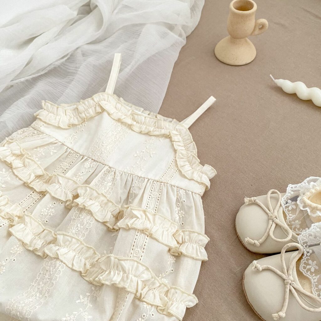 White Onesies for Girls Wholesale 4