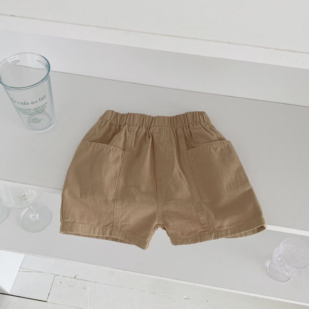 Kids Plain Cool Shorts Wholesale 5