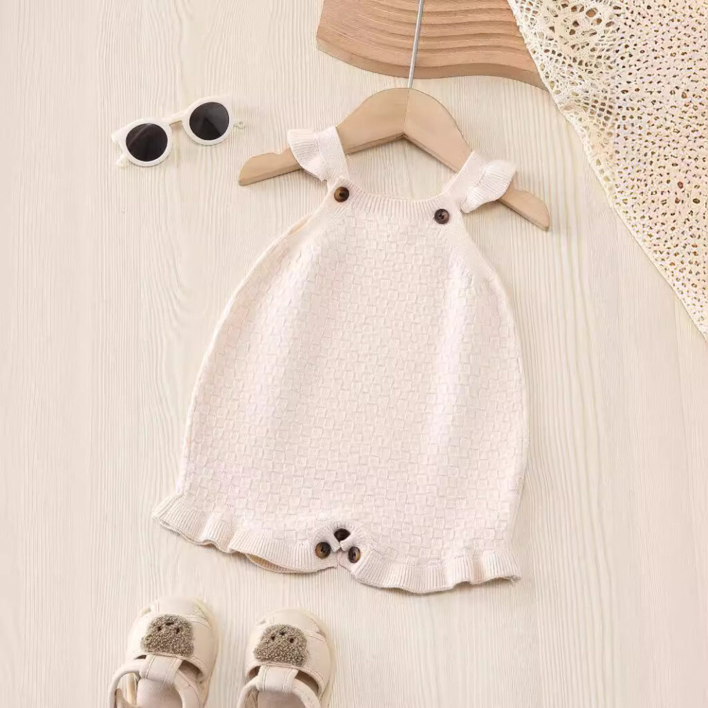 Sleeveless Onesies for Girls Wholesale 1