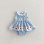 Baby Dress Flowers Print 4