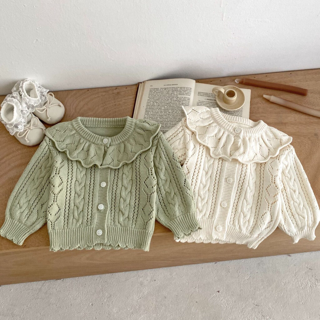 Autumn Knitted Clothes for Girls 1