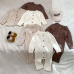 Autumn Knitted Clothes for Girls 8