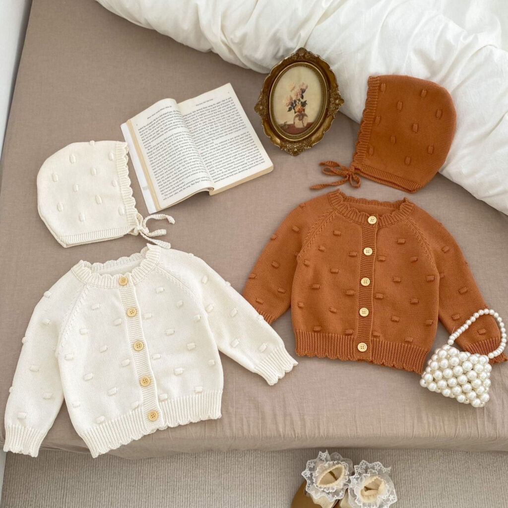 Autumn Knitted Clothes for Girls 1