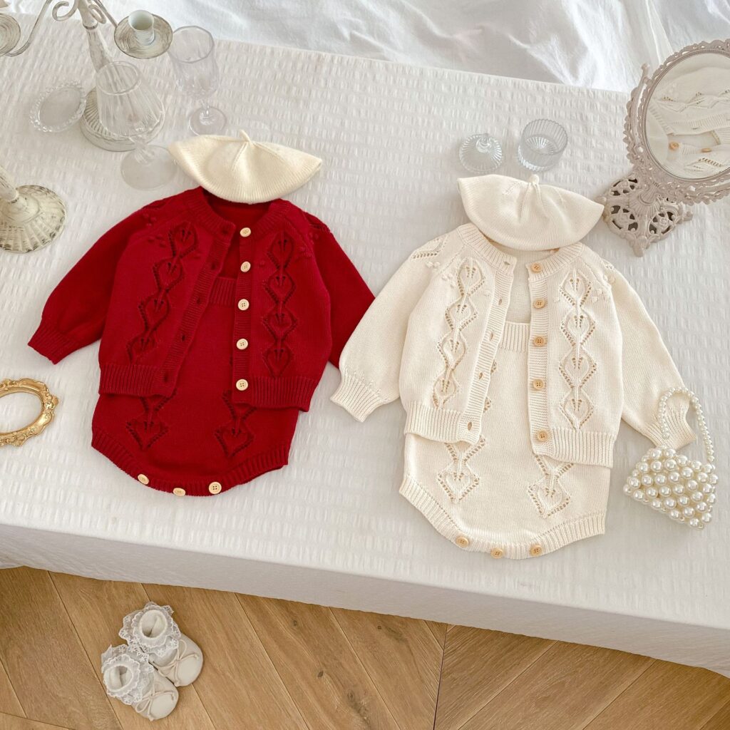 Baby Kids Knitted Sets on Sale 2