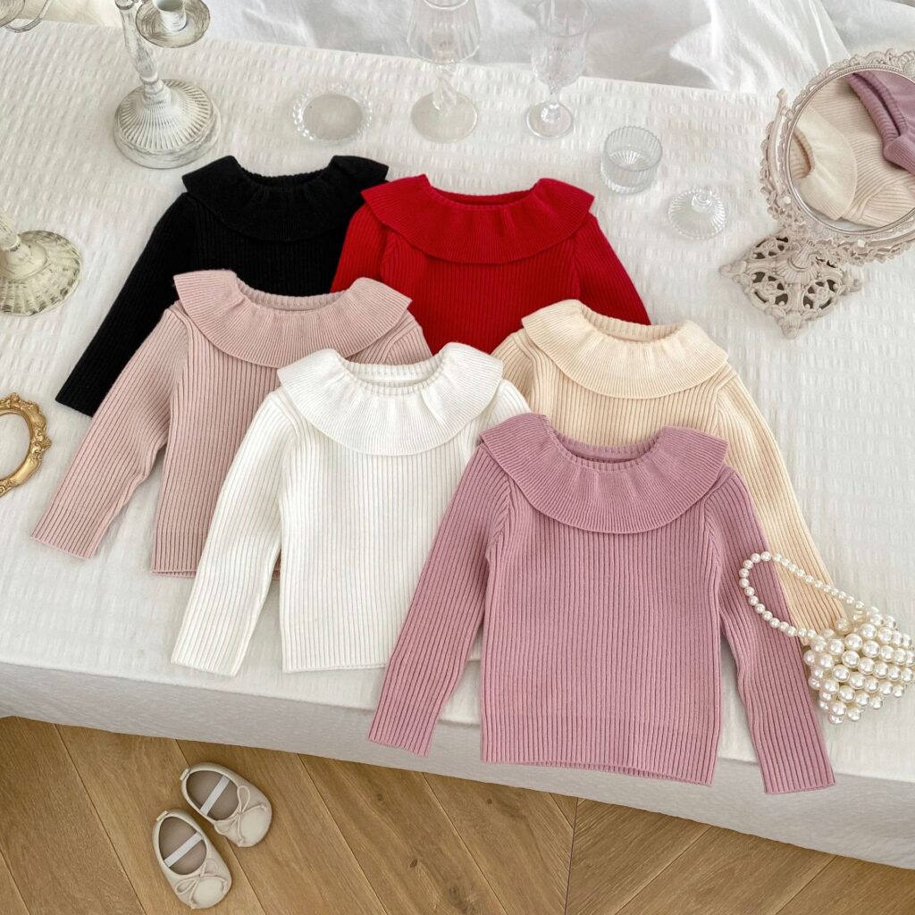 Autumn Knitted Clothes for Kids 1