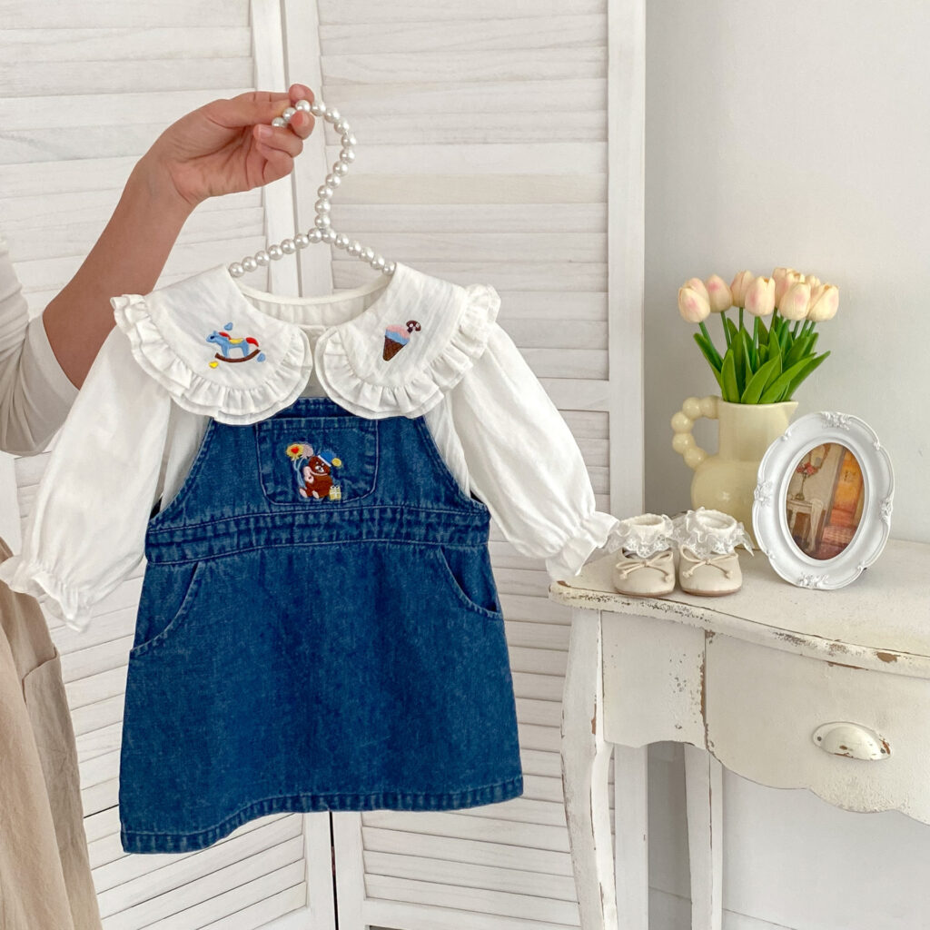 Baby Kids Denim Dress on Sale 1