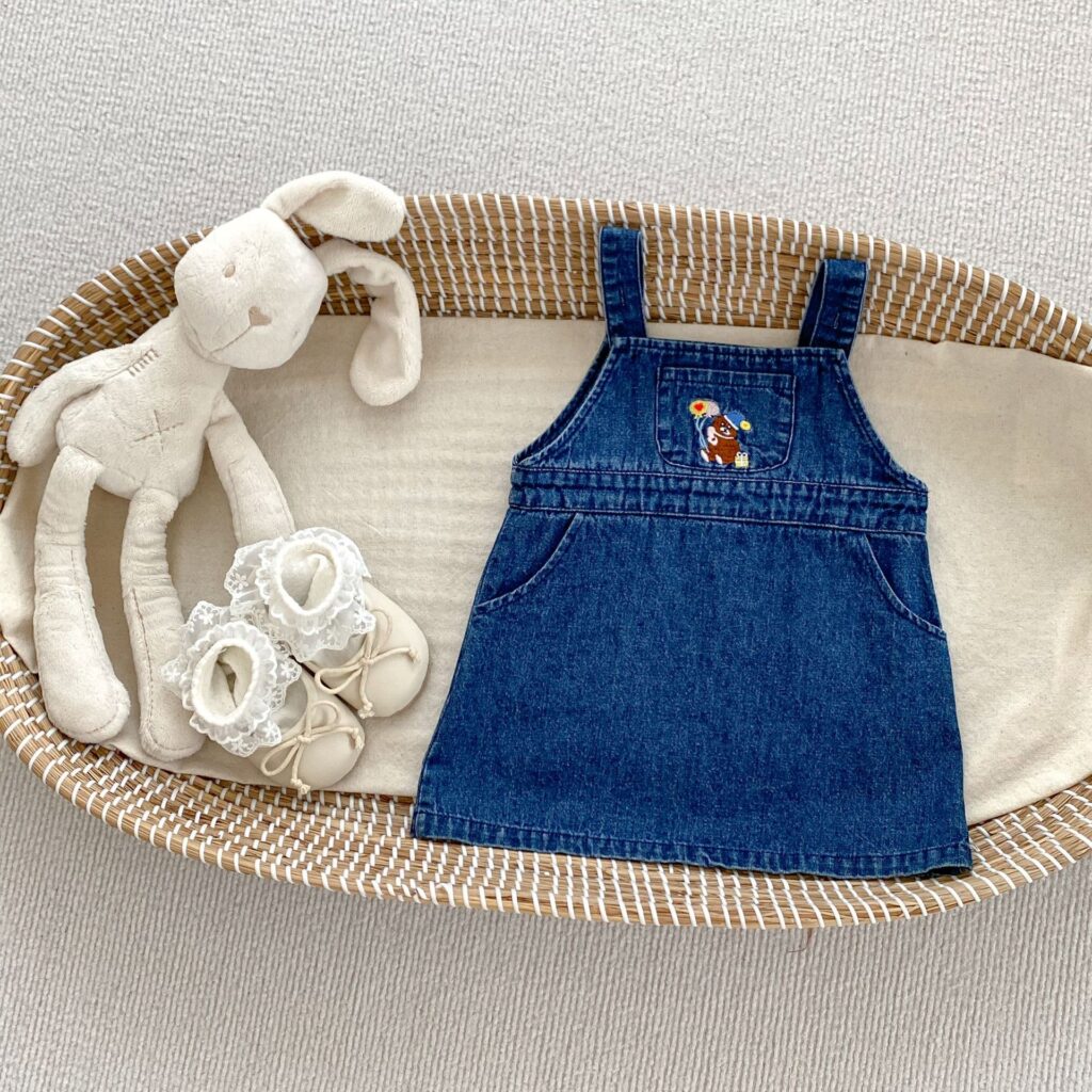 Baby Kids Denim Dress on Sale 6