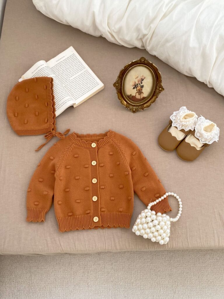 Autumn Knitted Clothes for Girls 5