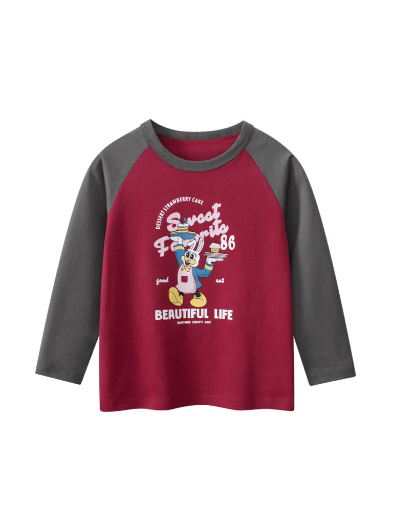 Kids Cartoon Shirt for Autumn 1