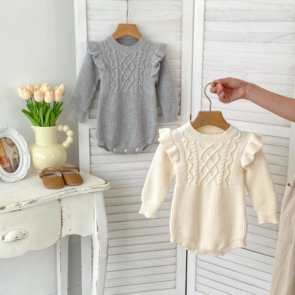 Knitted Bodysuits for Girls 1