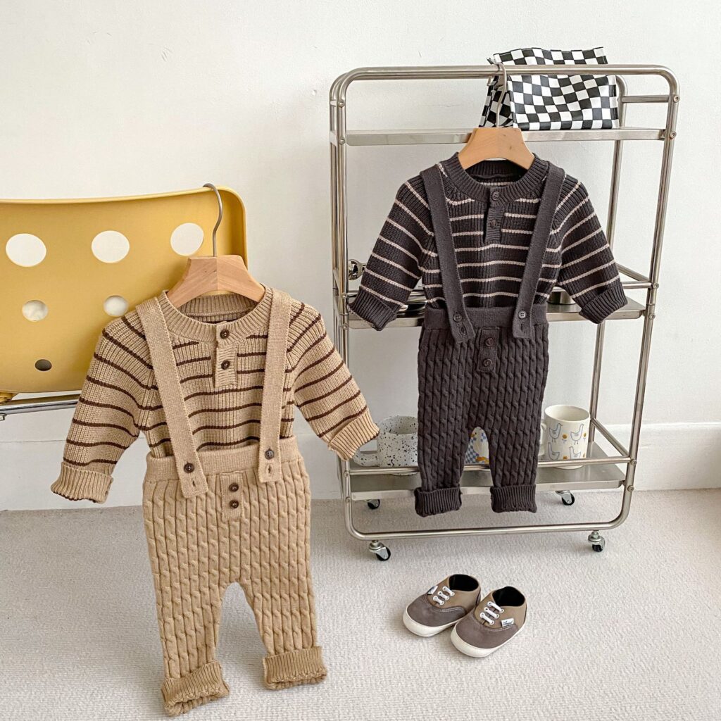 Baby Knitted Clothing Sets for Autumn 2