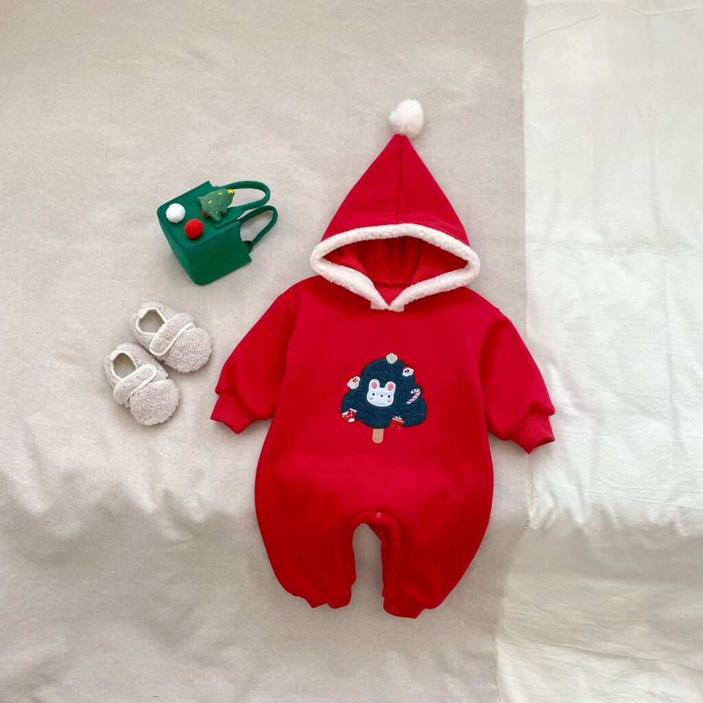 Cozy Christmas Romper 3