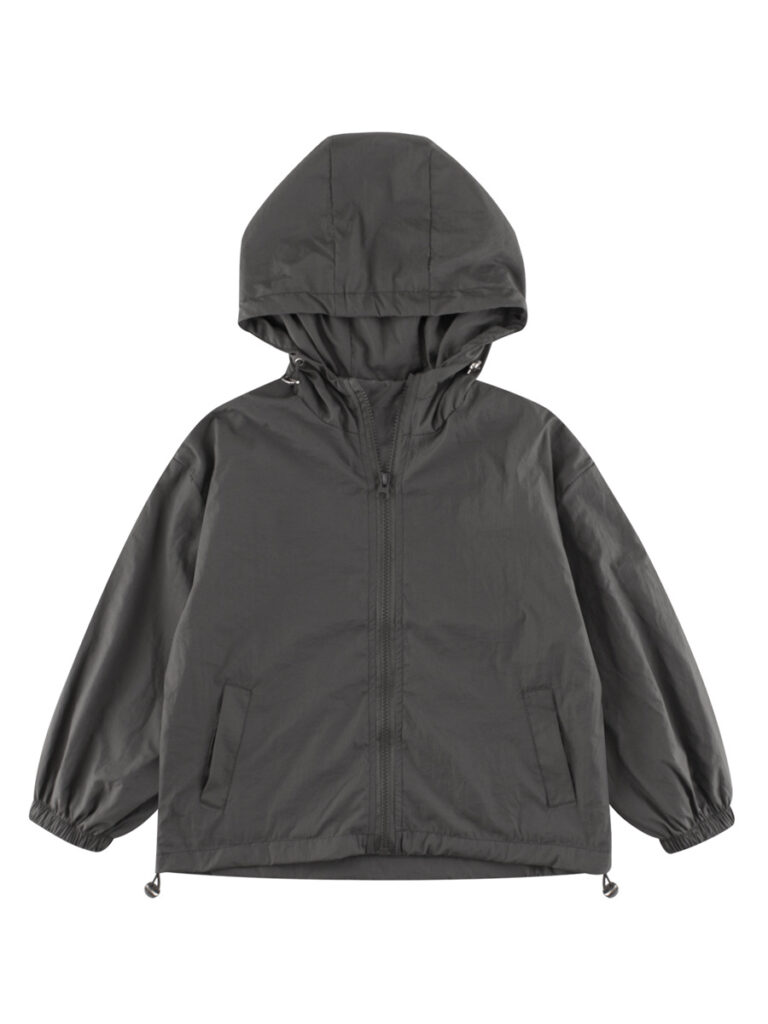 Zipper Hooded Coat For Kids 2