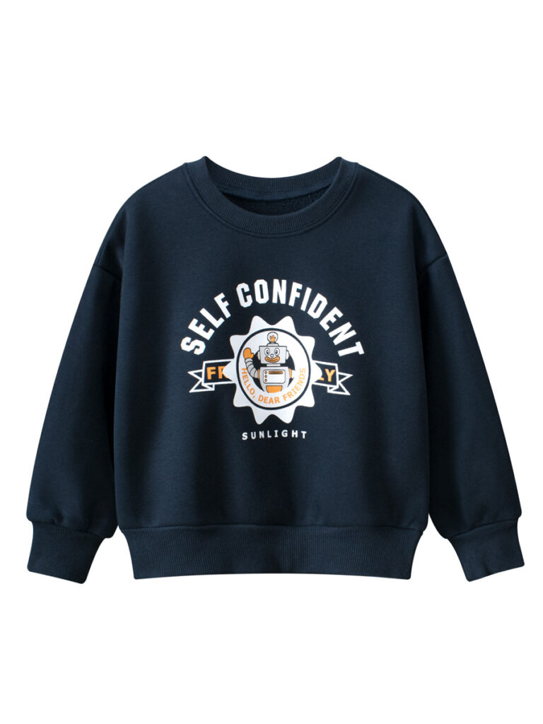 Kids Warm Pullover Sweatshirt 1