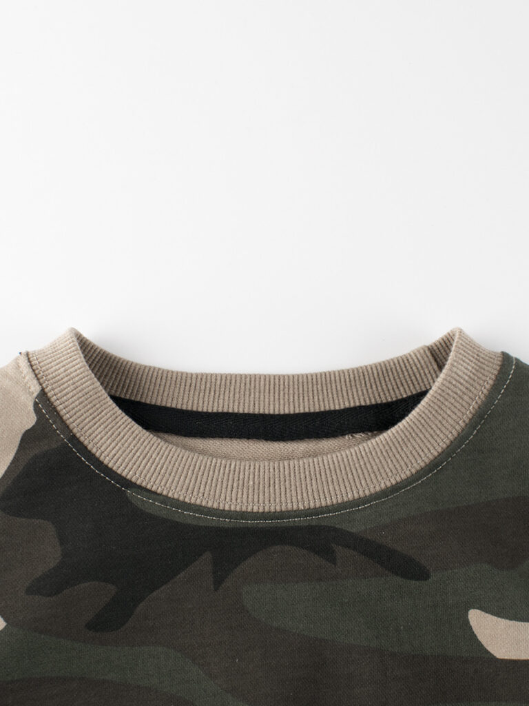 Kids Warm Camouflage Pullover 4