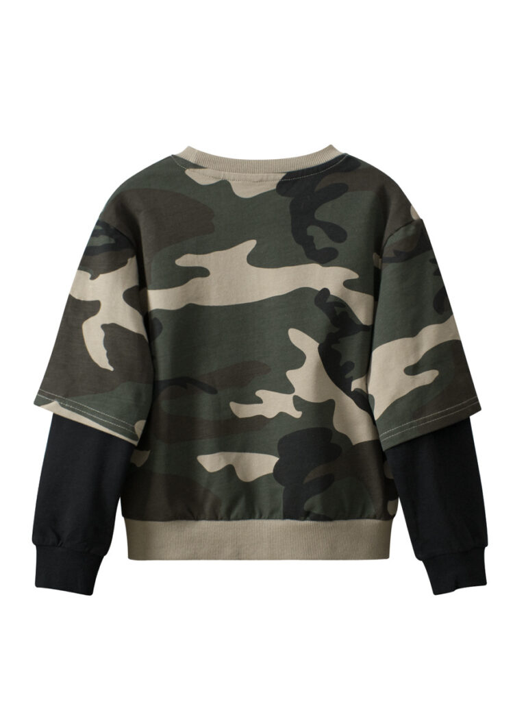 Kids Warm Camouflage Pullover 2