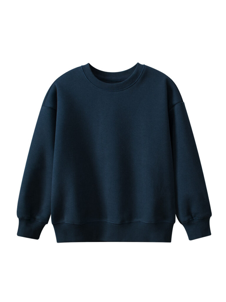 Kids Simple Plain Pullover 9