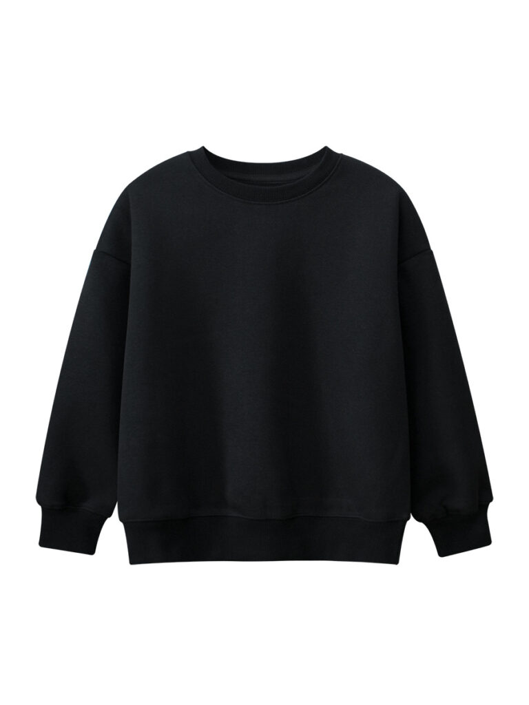 Kids Simple Plain Pullover 8