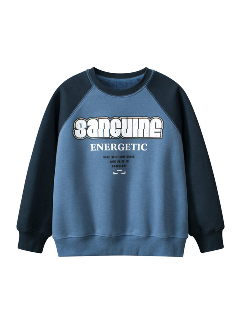 Kids Warm Cartoon Printed Pullover 6