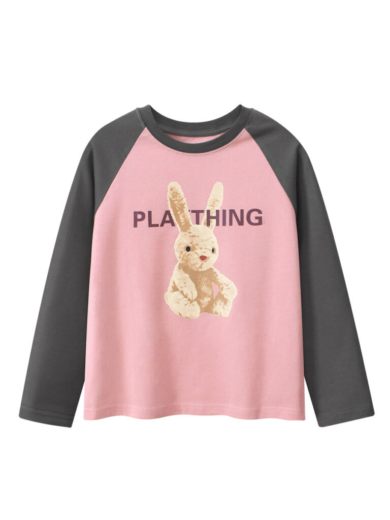 Spring Long Sleeved Top for Girls 1