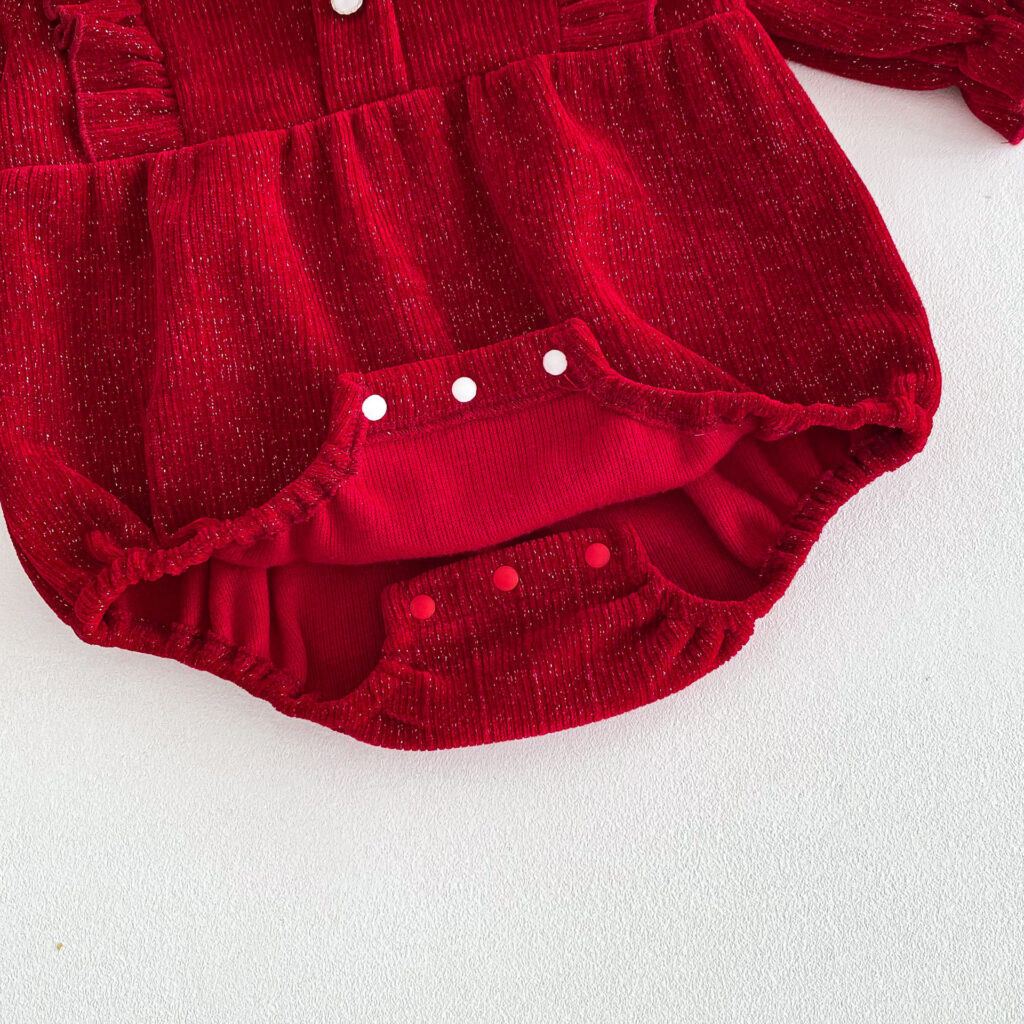 Spring Baby Red Clothing 3