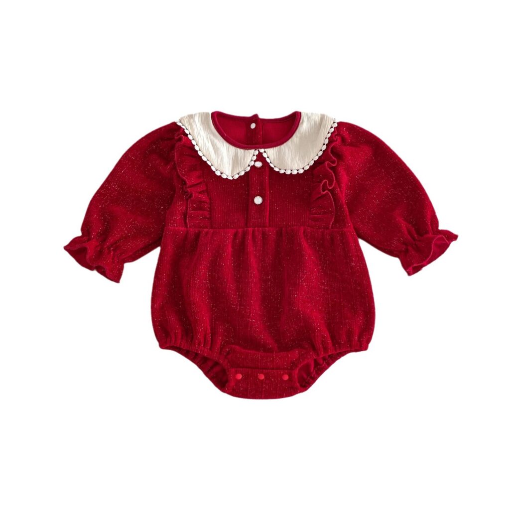 Spring Baby Red Clothing 2