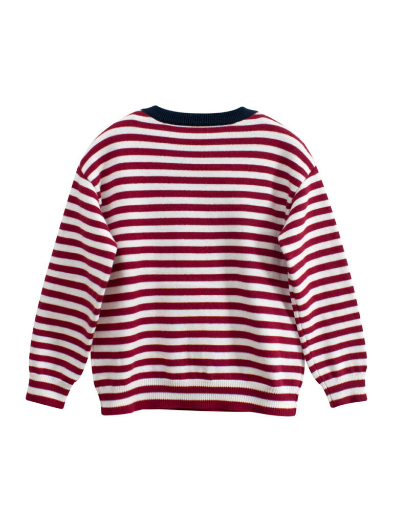 Kids Warm Striped Pullover 5