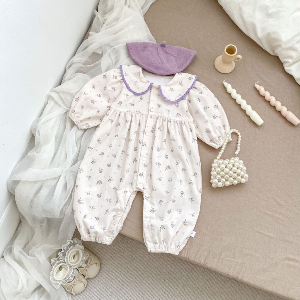 Spring Baby Rompers 6