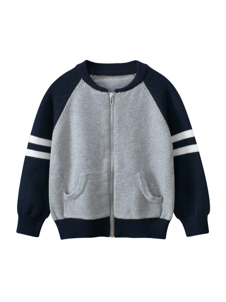 Spring Knitted Outerwear for Boys 1