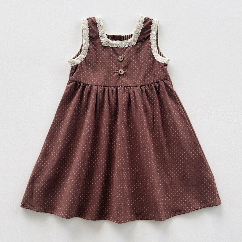 Vintage Summer Dress for Girls 6