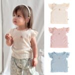 Simple Pattern Short Sleeves T-shirt 5