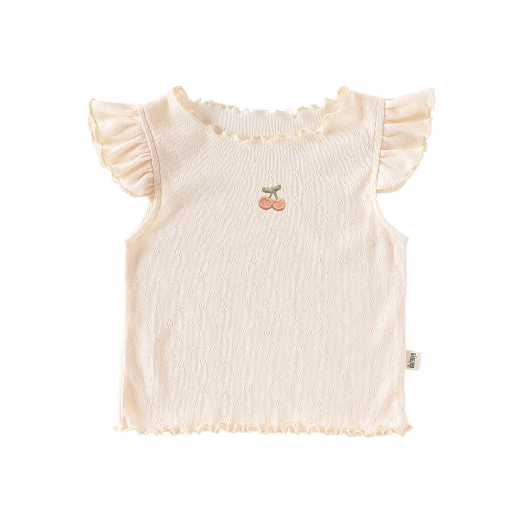 Simple Pattern T-shirt for Girls 2