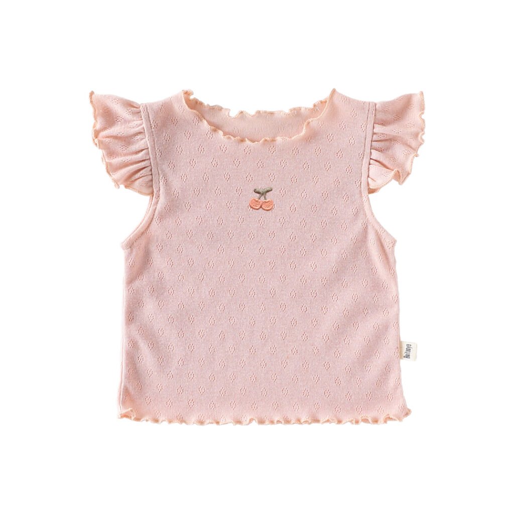 Simple Pattern T-shirt for Girls 4